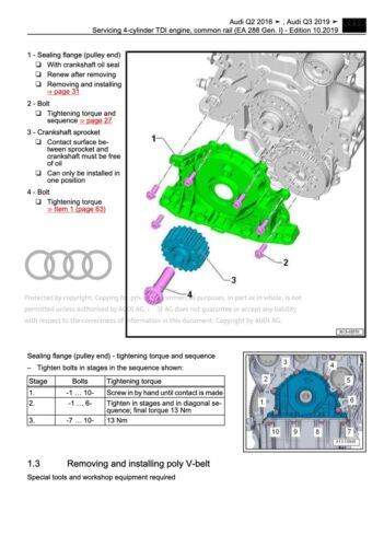 Audi Q2 (2016-2020) repair manual