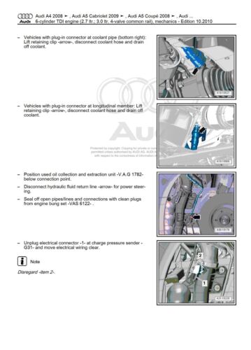 Audi A4 B8 (2008-2015) repair manual