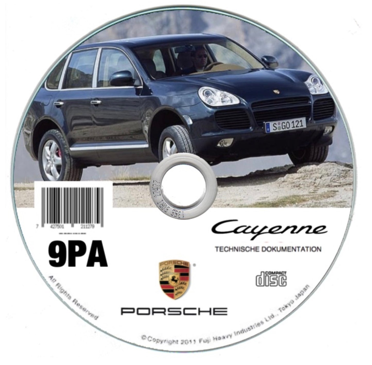 Porsche Cayenne 9PA (2003-2007)