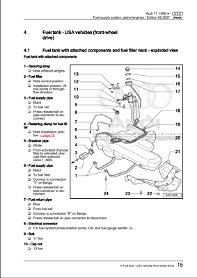 Audi TT (1997-2006) repair manual