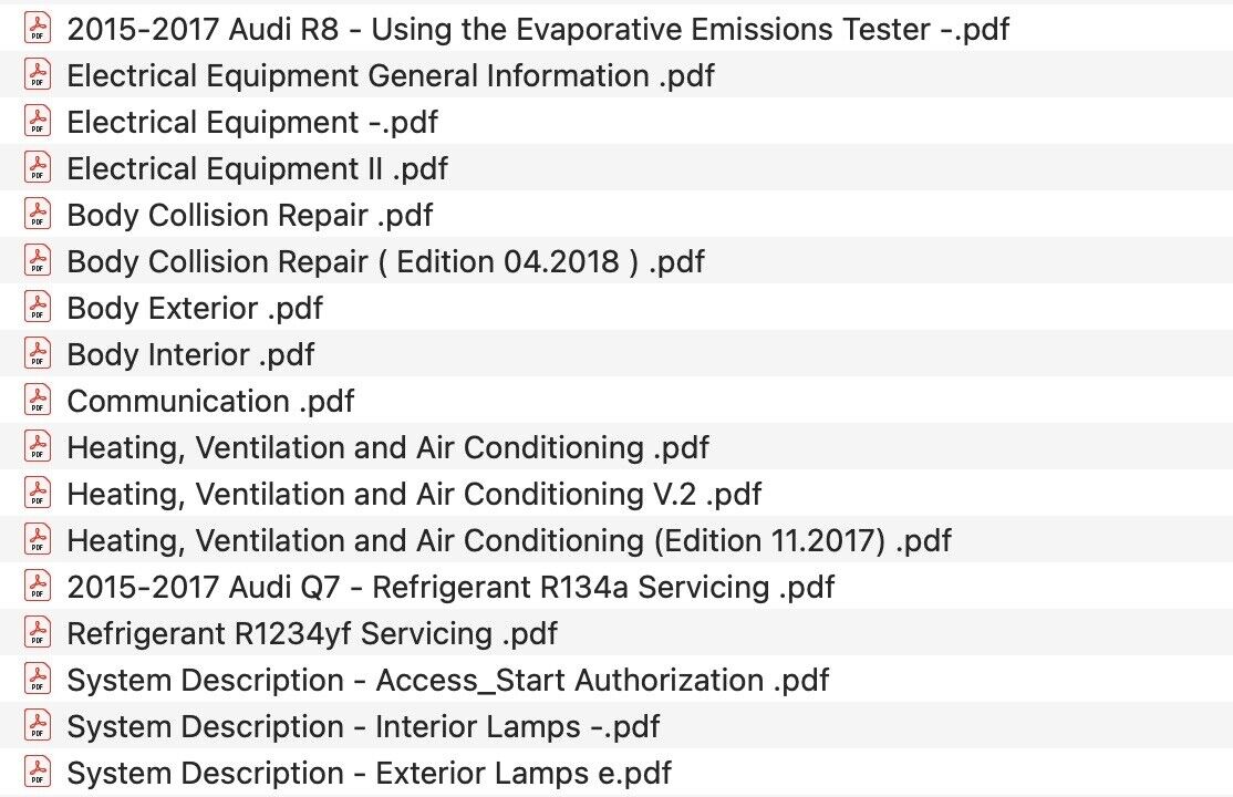 Audi Q5 (2008-2016) repair manual