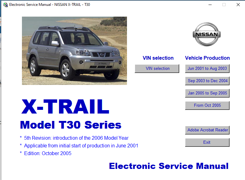 Nissan X-Trail (2001-2006)