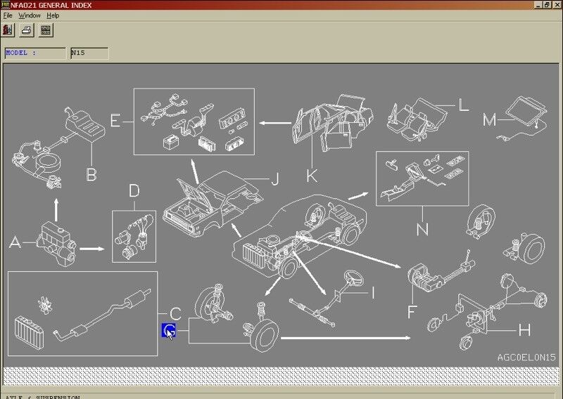 Nissan FAST EPC 2014 catalogo ricambi spare parts