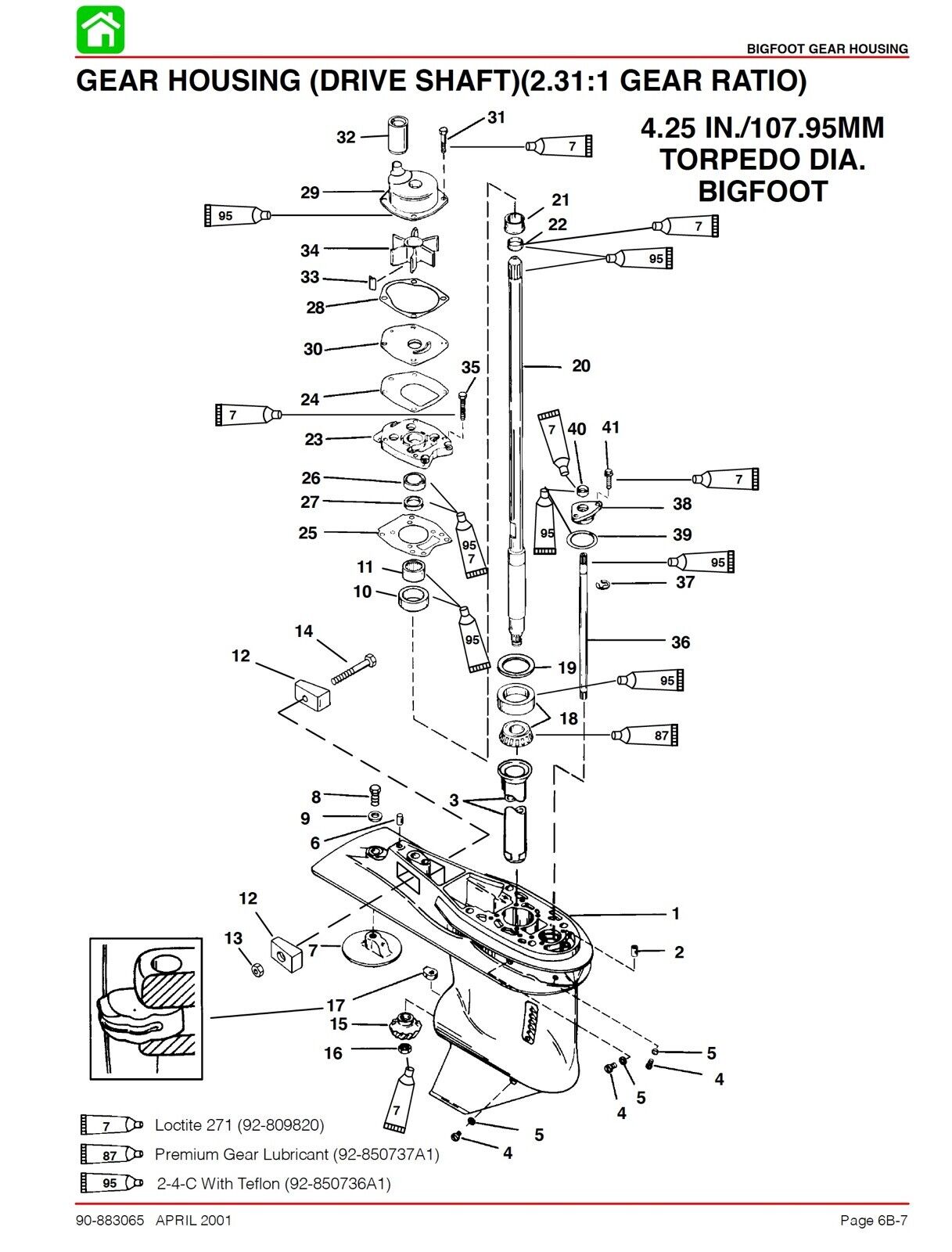 Mercury 40/50/60 4 Cyl. EFI ELPT outboard