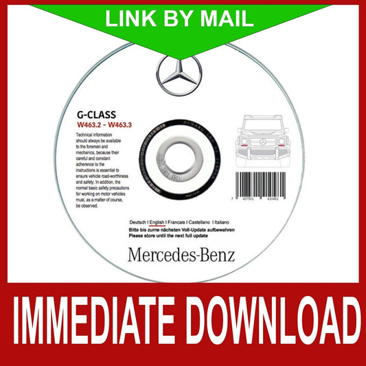 Mercedes Classe G W463 (200/230/300 GE-250/300 GD)