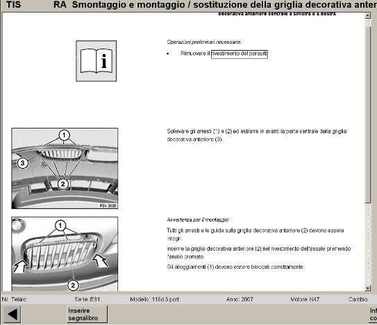 Bmw TIS 2007 manuali per Bmw e Mini ITALIANO