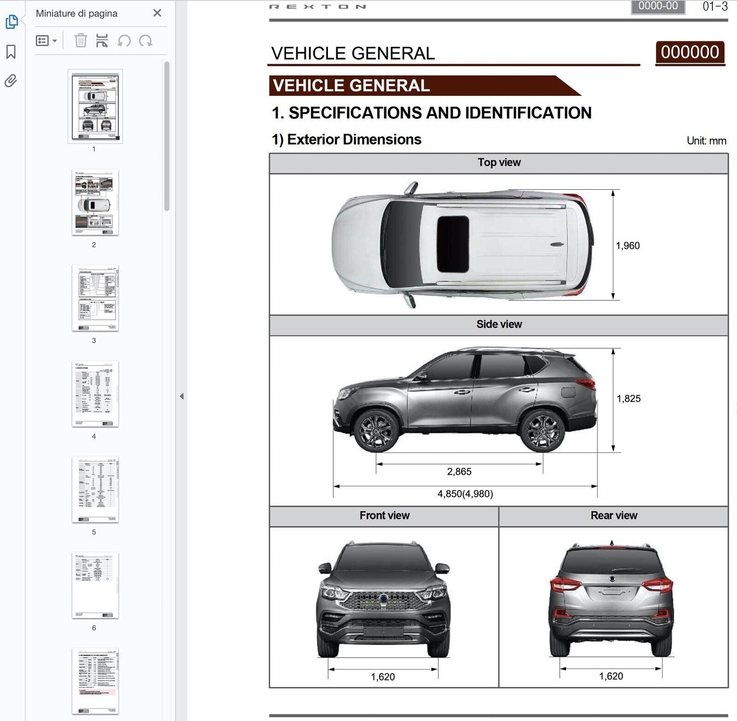 SsangYong Rexton (2019-2020)