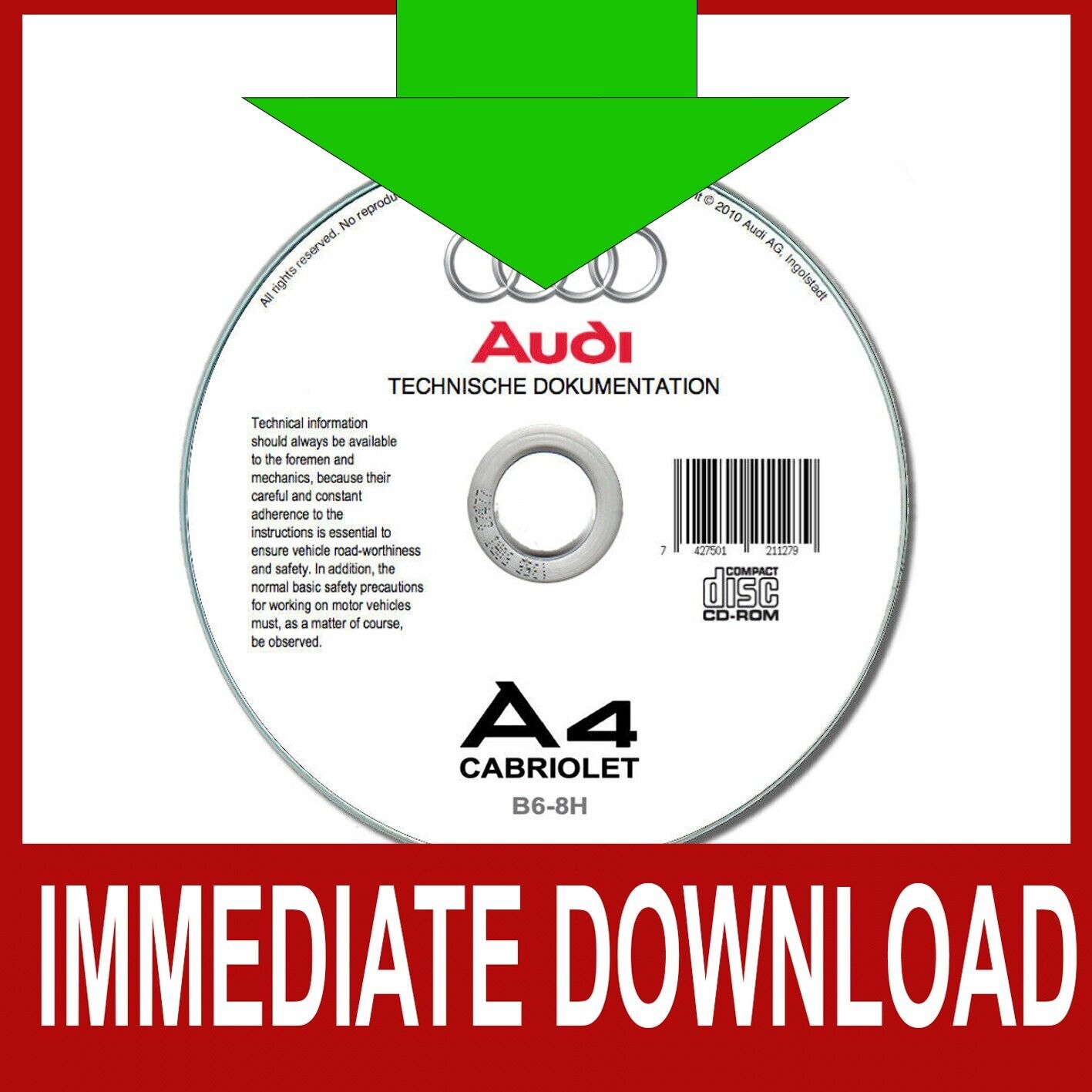 Audi A4 Cabriolet (2003-2009) repair manual