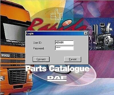 DAF EPC 2013 parts catalogue - catalogo ricambi