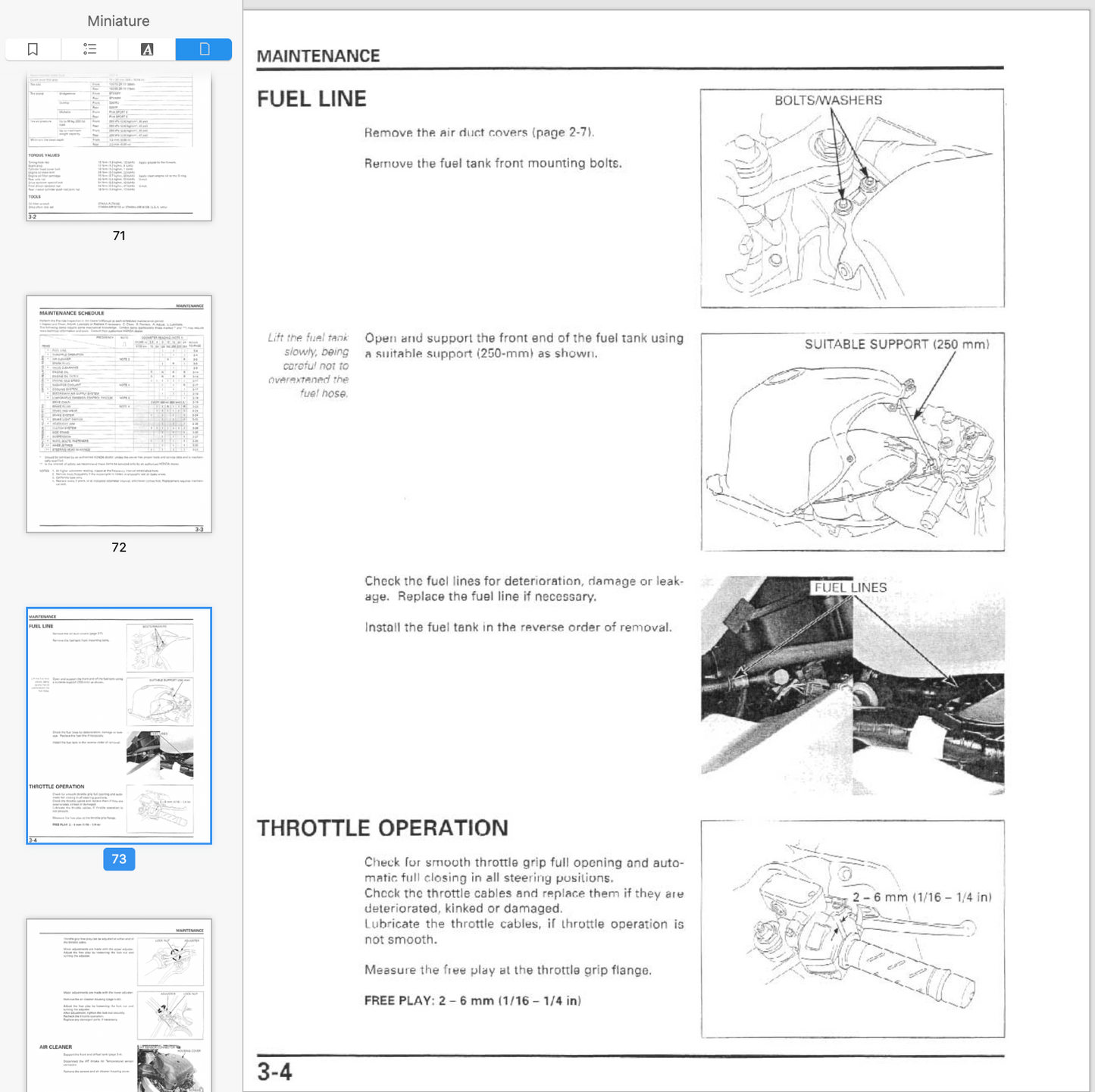 Honda CBR 600 F4 & F4i (1999-2003)  manuale officina - repair manual FAST