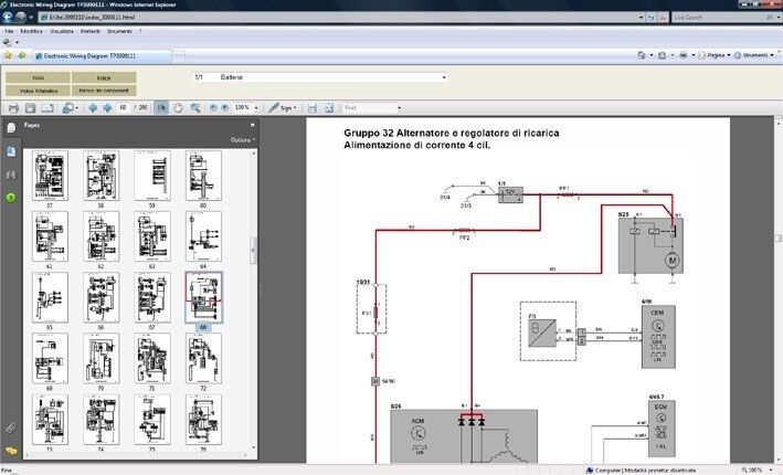 Volvo EWD 2013 A wiring diagram schemi elettrici