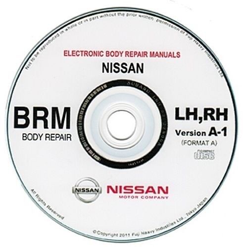 Nissan EBRM -  body repair manuals collection