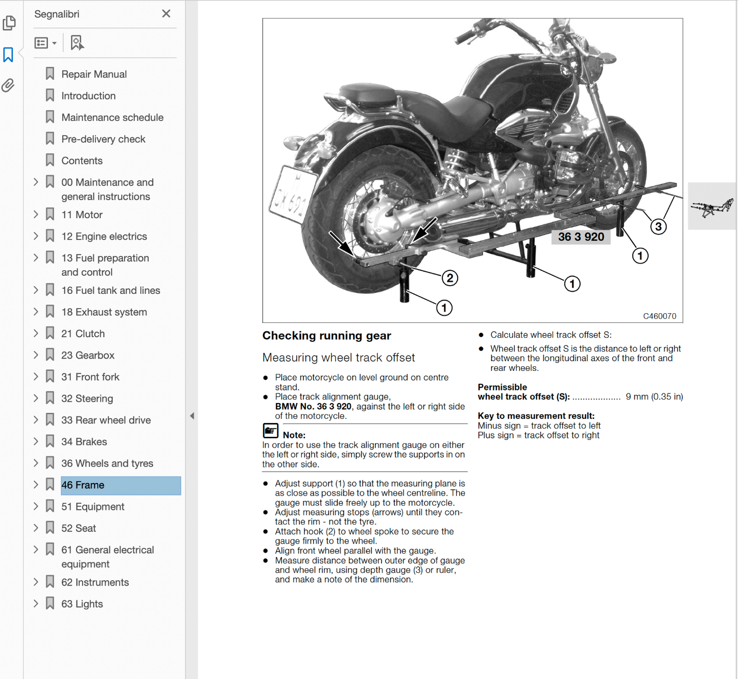 Bmw R850 C - R1200 C (1997-2004)