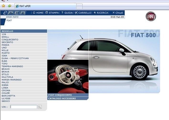 Fiat Alfa Lancia EPER 2014 EPC