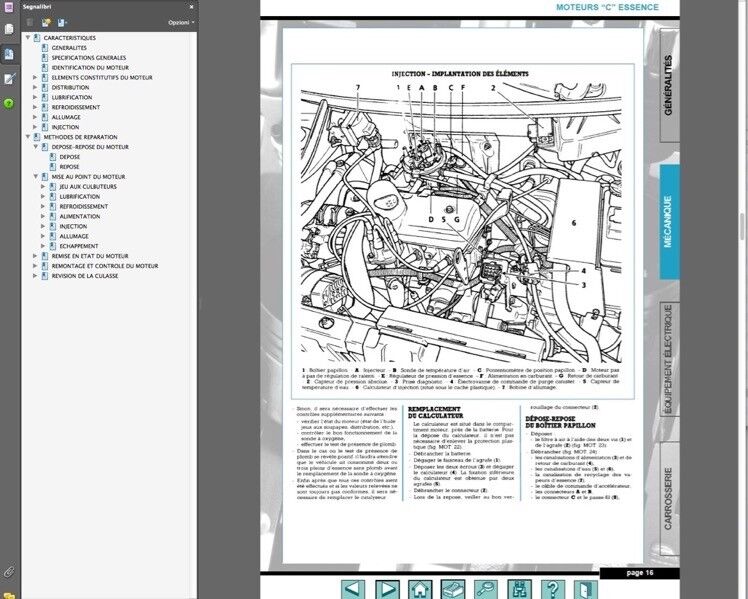 Renault TWINGO manuale officina - repair manual FAST