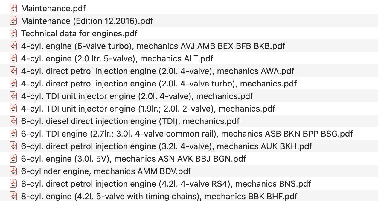 Audi A4 Cabriolet (2003-2009) repair manual