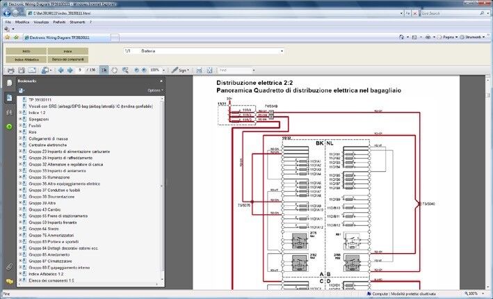 Volvo EWD 2013 A wiring diagram schemi elettrici