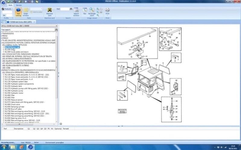 Volvo PROSIS 2013 workshop manuals & EPC collection