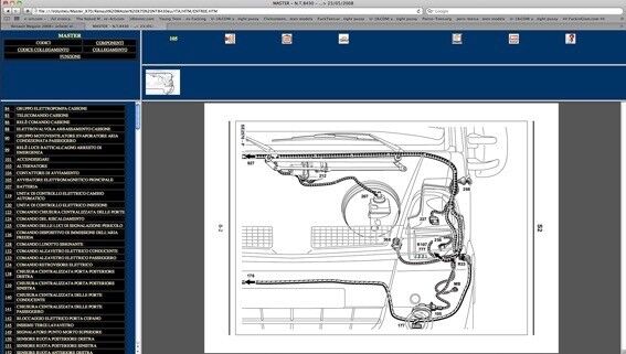 Renault Clio II & III (X65-X85) schemi elettrici wiring