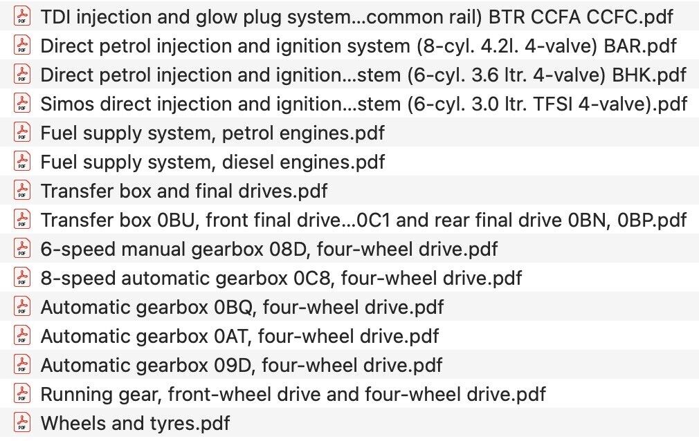 Audi Q7 (2007-2015) repair manual