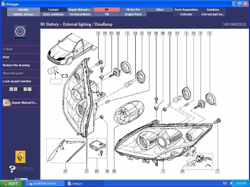 Renault Dialogys 2017 Manuals Collection